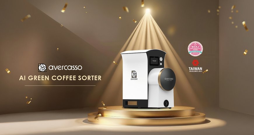 AVERCASSO LANCE UN NOUVEAU TRIEUR DE CAFÉ VERT ET LÉGER PILOTÉ PAR L'IA ET CONÇU POUR LES NANO-TORRÉFACTEURS